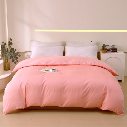 91家纺网 家纺一手货源 找家纺 （总）凯磊家纺 2024新款高支高密.纯色南汐系列单被套