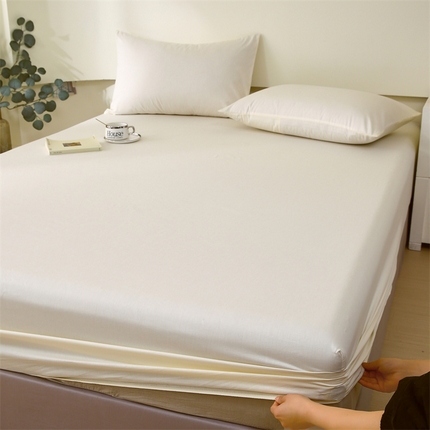 91家纺网 家纺一手货源 找家纺 （总）凯磊家纺 2024新款高支高密.纯色南汐系列单床笠