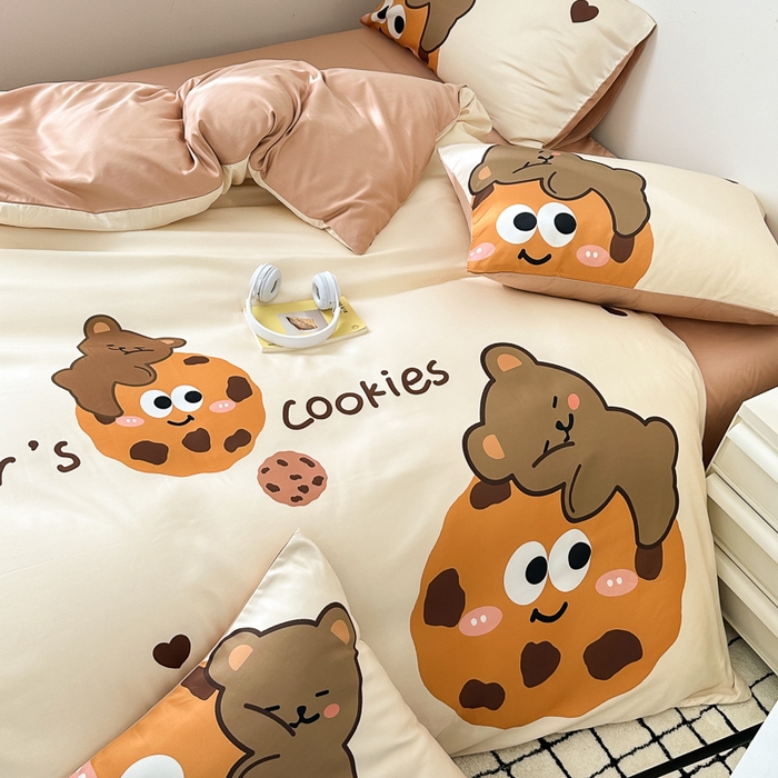 91家纺网 家纺一手货源 找家纺 摩卡家纺 2024新品春夏新品冰丝套件奇趣