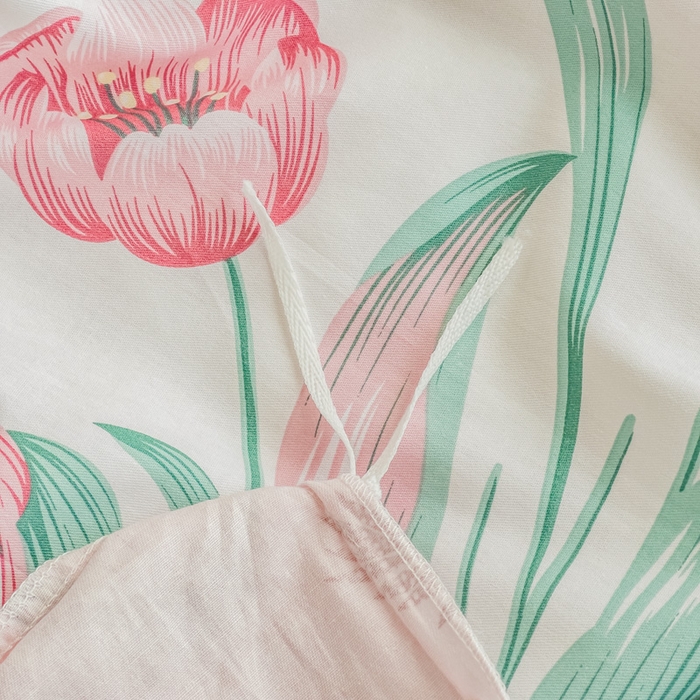 91家纺网 家纺一手货源 找家纺 金泰莱 2025新款全棉四件套纯棉四件套斜纹印花四件套 姹紫嫣红