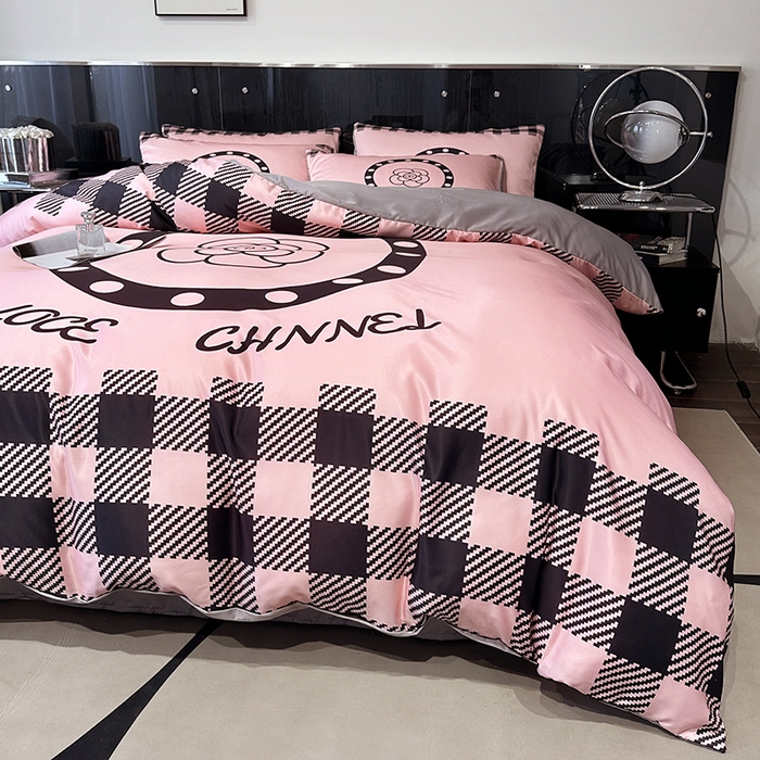 91家纺网 家纺一手货源 找家纺 摩卡家纺 2024新品水洗真丝轻奢系列可可粉