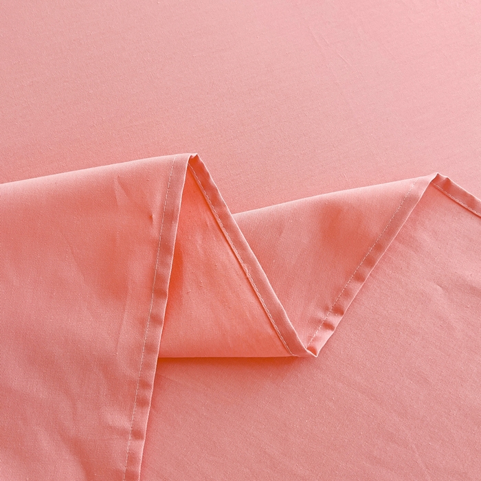 91家纺网 家纺一手货源 找家纺 （总）情煊家纺 2024新款全棉斜纹直角床单系列-纯色款