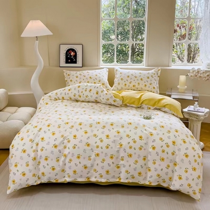 91家纺网 家纺一手货源 找家纺 （总）玖琳家纺  2025新款40s贡缎纯棉13372四件套