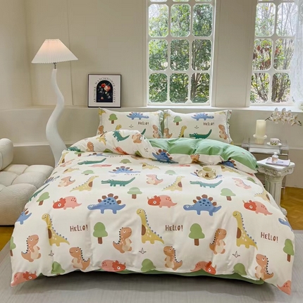 91家纺网 家纺一手货源 找家纺 （总）玖琳家纺  2025新款40s贡缎纯棉13372四件套