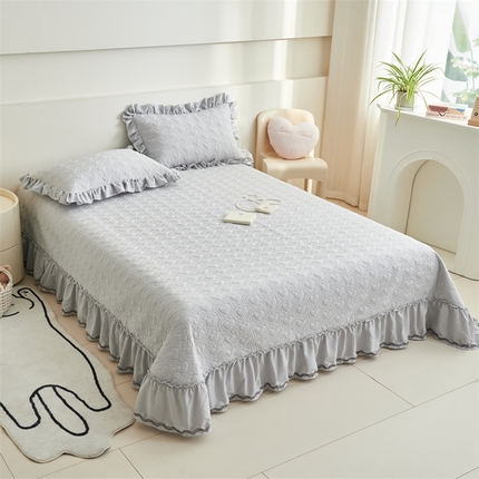 恒爱家纺 2024新款泡泡公主单床盖 泡泡公主-绅士灰