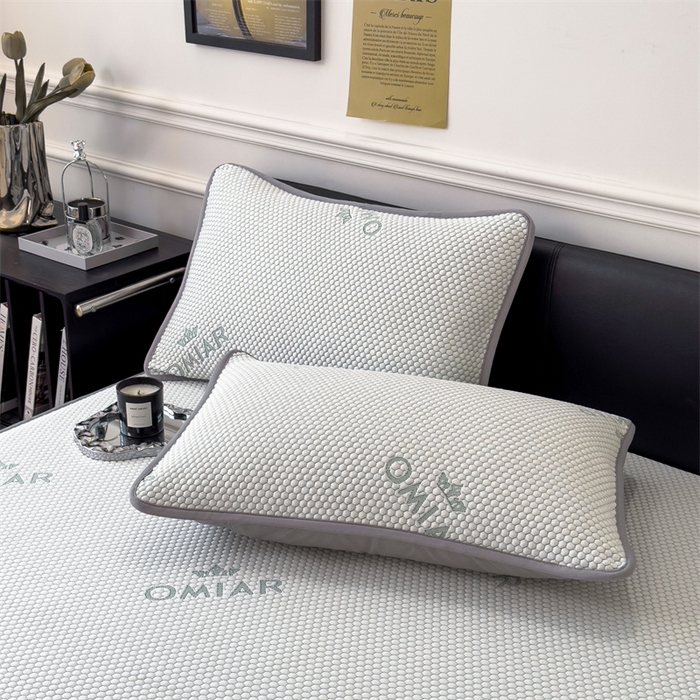 91家纺网 家纺一手货源 找家纺 （总）鑫姿席业 2025新款抗菌凉豆豆提花床笠款凉席-皇冠系列