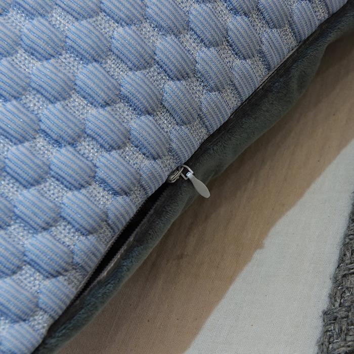 91家纺网 家纺一手货源 找家纺  2025新款凉感席夏季冰藤枕茶叶枕 熊猫凉豆枕