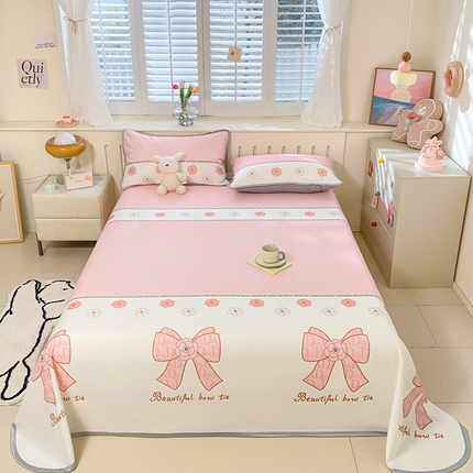 91家纺网 家纺一手货源 找家纺 （总）吾诺家居 2024新款数码印花酷赛尔针织凉席三件套