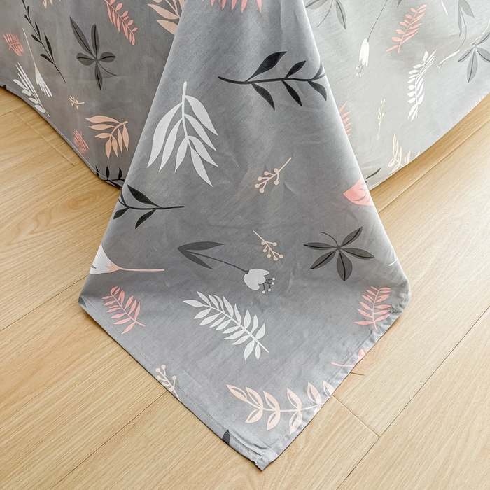 91家纺网 家纺一手货源 找家纺 慕晨 2024新款13372全棉印花四件套 春意