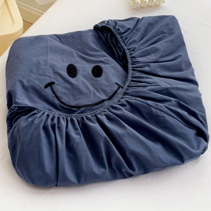 91家纺网 家纺一手货源 找家纺 （总）梦家居 2024新款全棉水洗棉刺绣单床笠