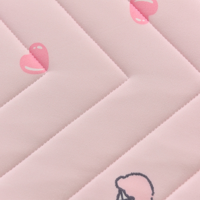 91家纺网 家纺一手货源 找家纺 宝贝优选 2024新款A类针织棉三丽鸥床垫 常规款凯蒂猫