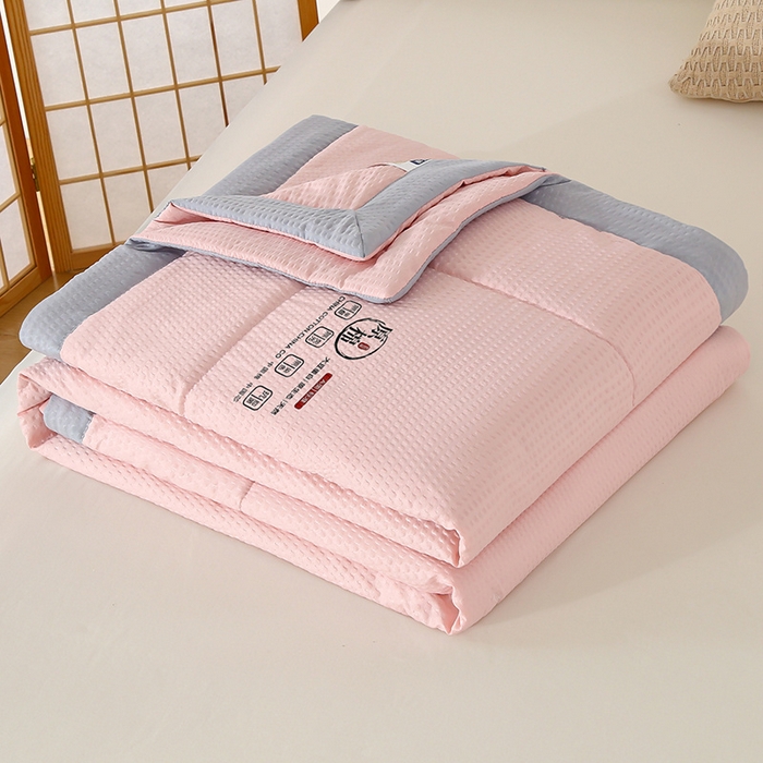 91家纺网 家纺一手货源 找家纺 （总）爱宝被业 2025新款泡泡纱夏被