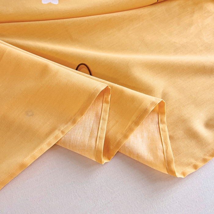 91家纺网 家纺一手货源 找家纺 情煊家纺 2024新款全棉斜纹直角床单系列-印花款 甜星