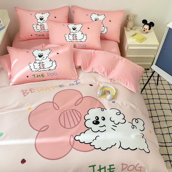 91家纺网 家纺一手货源 找家纺 摩卡家纺 2024新品春夏新品冰丝套件尤克里