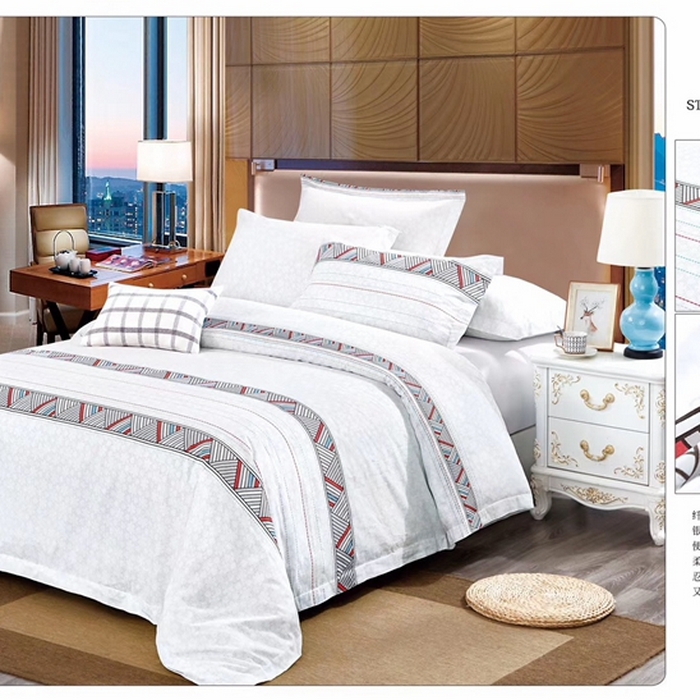 91家纺网 家纺一手货源 找家纺 （总）宜眠家纺 40支60支全棉贡缎印花四件套纯棉四件套酒店四件套