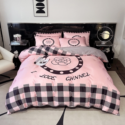 91家纺网 家纺一手货源 找家纺 摩卡家纺 2024新品水洗真丝轻奢系列可可粉