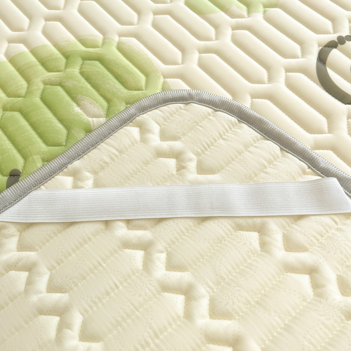 91家纺网 家纺一手货源 找家纺 沐慕 2024新款小清新印花乳胶凉席 森系兔