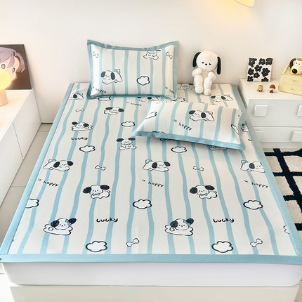 91家纺网 家纺一手货源 找家纺 （总）倾慕2024新款满天星提花凉席