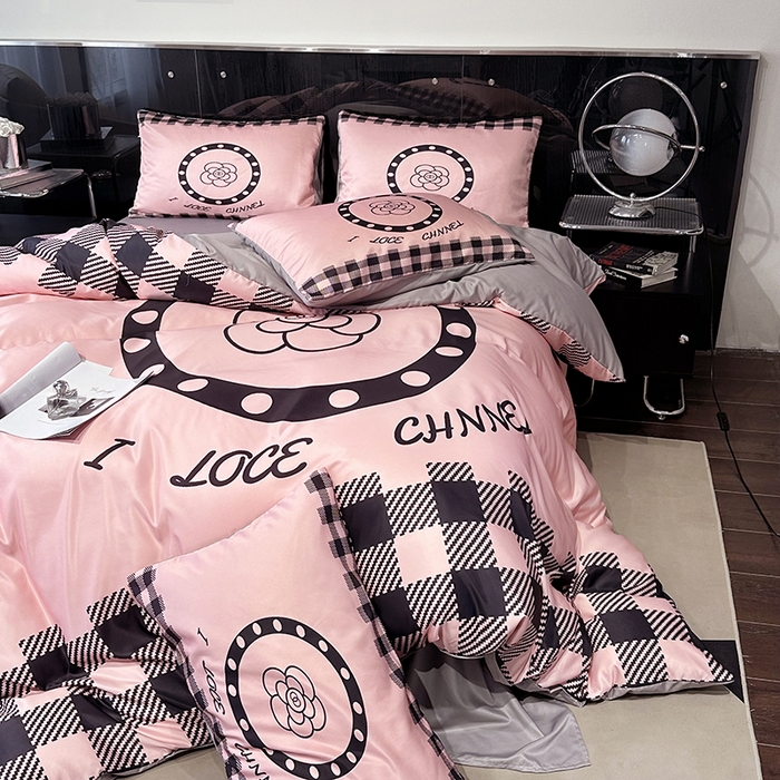 91家纺网 家纺一手货源 找家纺 摩卡家纺 2024新品水洗真丝轻奢系列可可粉