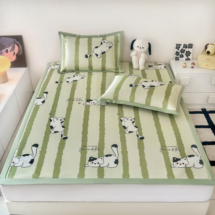 91家纺网 家纺一手货源 找家纺 （总）倾慕2024新款满天星提花凉席