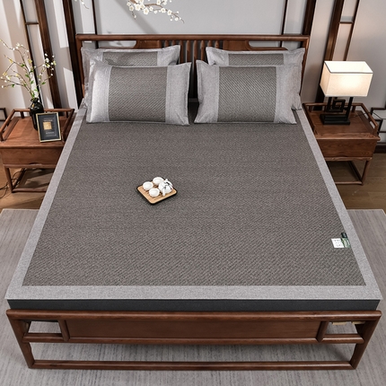 91家纺网 家纺一手货源 找家纺 （总）小牛席业 2024新款PE冷感霸王藤系列（加厚款）凉席藤席冰藤席冰丝席竹席乳胶席乳胶凉席凉感豆豆席