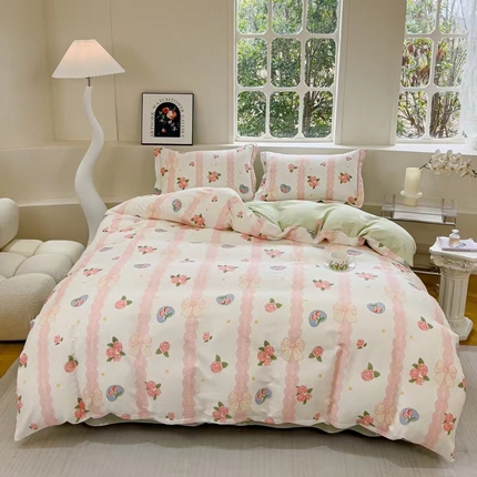 91家纺网 家纺一手货源 找家纺 （总）玖琳家纺  2025新款40s贡缎纯棉13372四件套