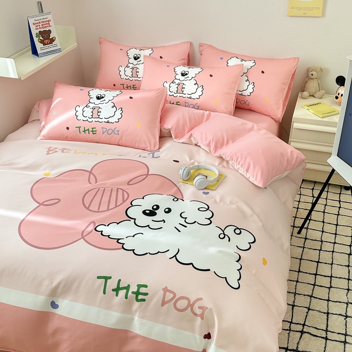 91家纺网 家纺一手货源 找家纺 摩卡家纺 2024新品春夏新品冰丝套件尤克里