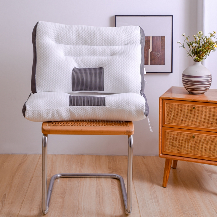 91家纺网 家纺一手货源 找家纺 芯元素 2024新款4D立体牵引枕 4D立体牵引枕-灰