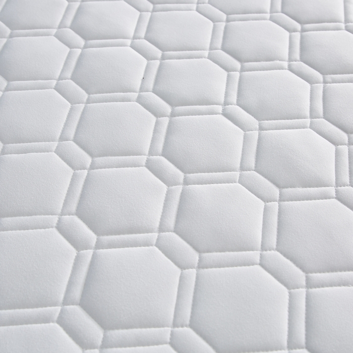 91家纺网 家纺一手货源 找家纺 时奥 2024新款A类针织棉乳胶记忆海绵床垫 元气白