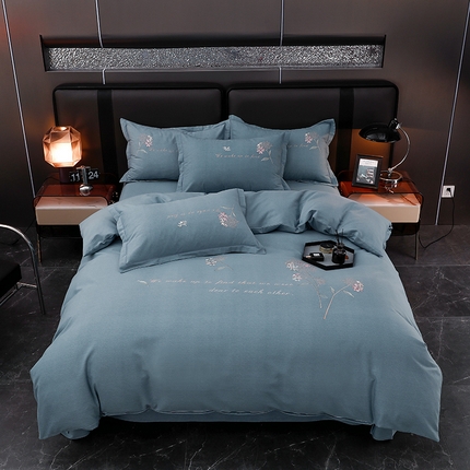 91家纺网 家纺一手货源 找家纺 （总）润淳家居 2025新款全棉磨毛刺绣四件套