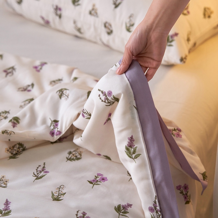 91家纺网 家纺一手货源 找家纺 （总）莱福仕家纺 2024新款莫代尔印花夏被