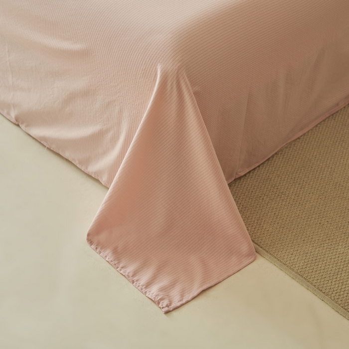 91家纺网 家纺一手货源 找家纺 畅销被业 2024新款A类泡芙棉印花夏被 蝴蝶结小兔