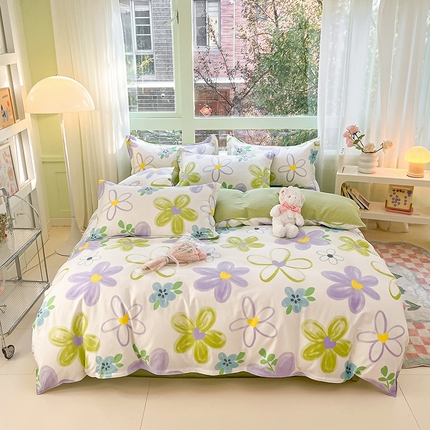 91家纺网 家纺一手货源 找家纺 （总）红馆 2025新款全棉12868印花单品被套