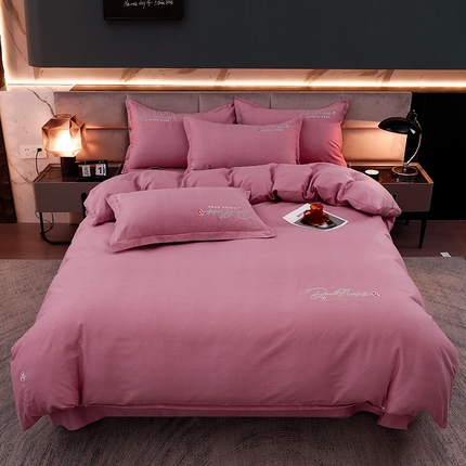 91家纺网 家纺一手货源 找家纺 （总）润淳家居 2025新款全棉磨毛刺绣四件套