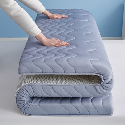 91家纺网 家纺一手货源 找家纺 （总）时奥 2024新款A类针织棉乳胶记忆海绵床垫