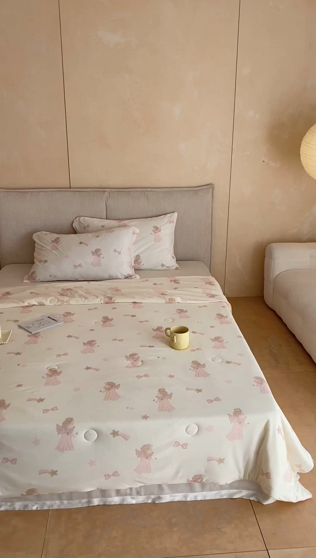 91家纺网 家纺一手货源 找家纺 头等舱 2025新款针织棉凉感氨纶A类印华大豆抗菌夏被 梦幻城堡