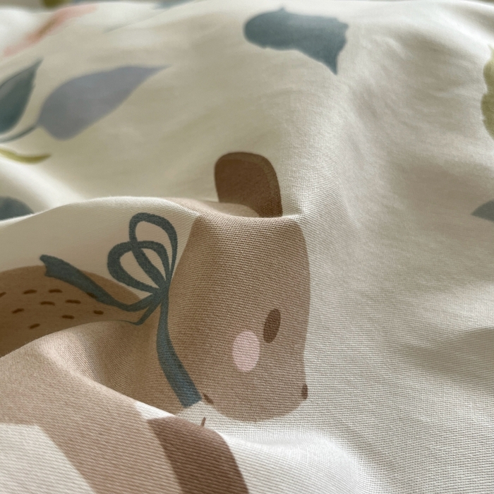 91家纺网 家纺一手货源 找家纺 红馆 2025年全棉12868印花系列四件套秘境（新）