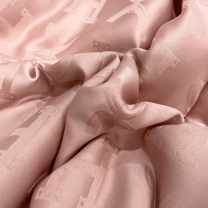 91家纺网 家纺一手货源 找家纺 丽卡家纺 2024新款60s贡缎提花水洗天丝夏被四件套-莫奈 莫奈-蔷薇粉