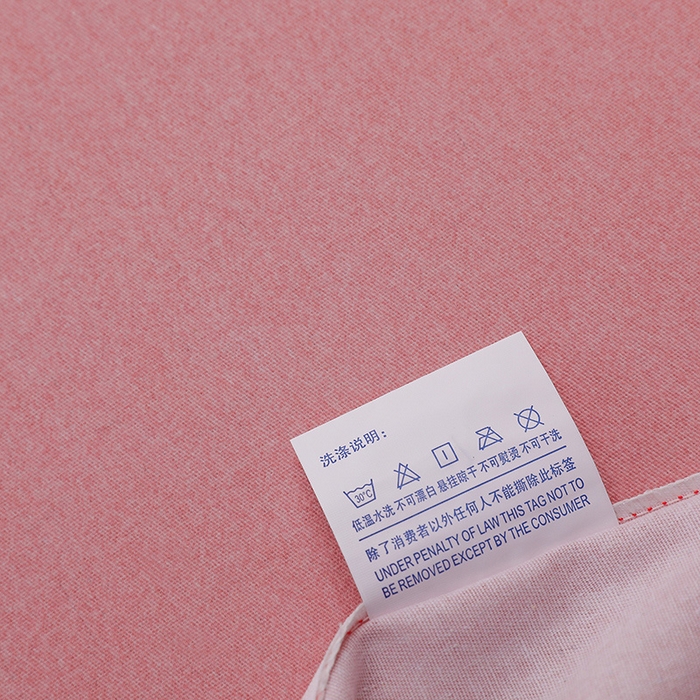 91家纺网 家纺一手货源 找家纺 润淳家居 2025新款全棉磨毛刺绣四件套 心动瞬间 粉玉