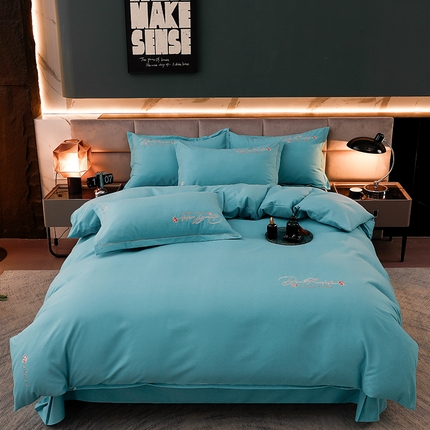 91家纺网 家纺一手货源 找家纺 （总）润淳家居 2025新款全棉磨毛刺绣四件套