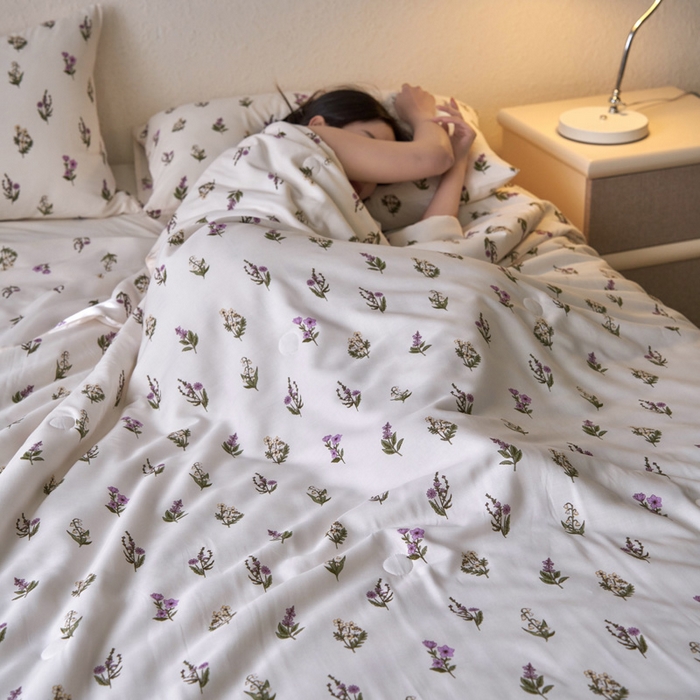 91家纺网 家纺一手货源 找家纺 （总）莱福仕家纺 2024新款莫代尔印花夏被