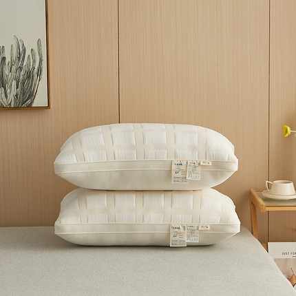 （总）鸿图枕业 2024新款柔软舒适针织棉面料乐享睡眠枕枕头枕芯