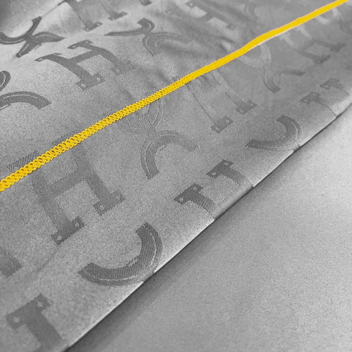 91家纺网 家纺一手货源 找家纺 丽卡家纺 2024新款60s贡缎提花水洗天丝夏被四件套-莫奈 莫奈-高级灰