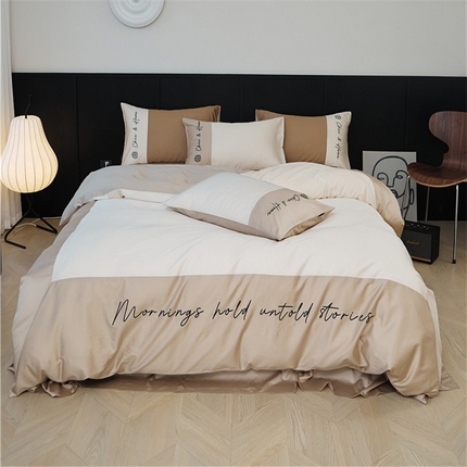 91家纺网 家纺一手货源 找家纺 （总） 2024春夏新款天丝棉四件套--江南系列（常规图）