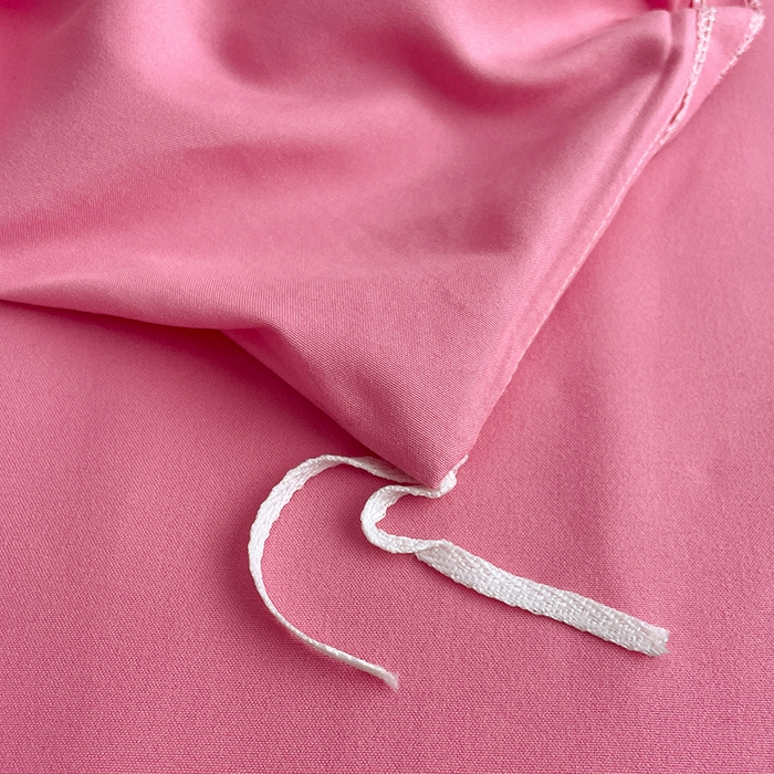 91家纺网 家纺一手货源 找家纺 思诺羽床笠 2024新款水洗棉纯色混搭四件套系列 树莓粉