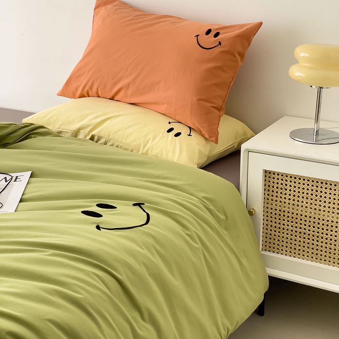 91家纺网 家纺一手货源 找家纺 （总）梦家居 2024新款全棉水洗棉刺绣混搭四件套