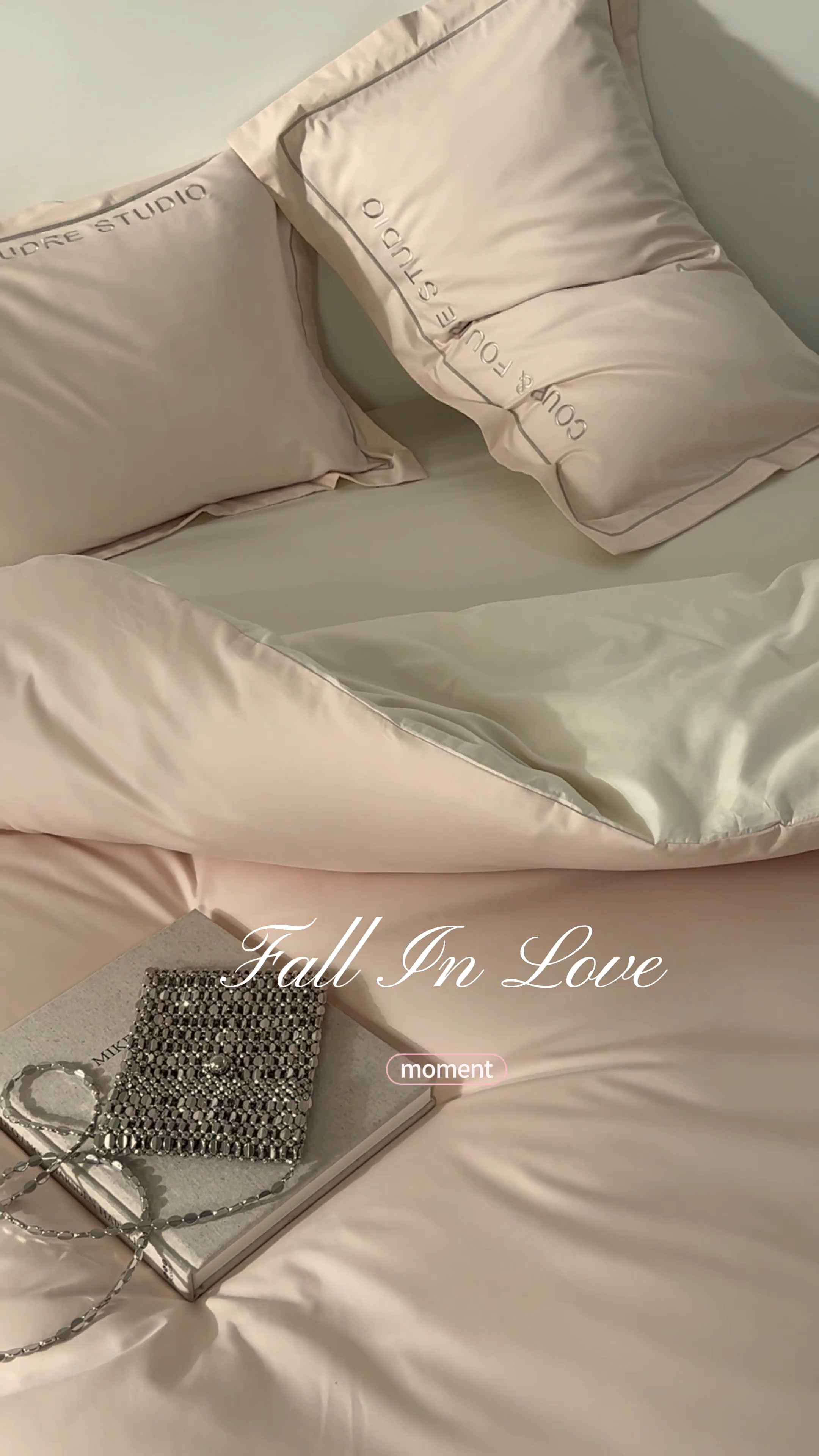 91家纺网 家纺一手货源 找家纺 荣轩家居 2024新款全棉字母一字绣古里系列四件套 古里-午后奶茶