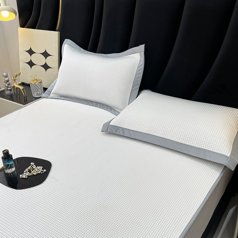 91家纺网 家纺一手货源 找家纺 （总）慕尚 2025新款华夫格床笠凉席