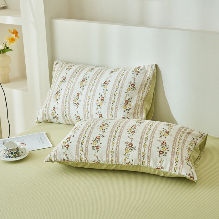 91家纺网 家纺一手货源 找家纺 畅销被业 2024新款A类泡芙棉印花夏被 凯伦庄园