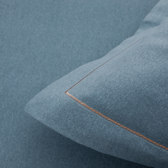 91家纺网 家纺一手货源 找家纺 润淳家居 2025新款全棉磨毛刺绣四件套 心动瞬间 摩卡兰